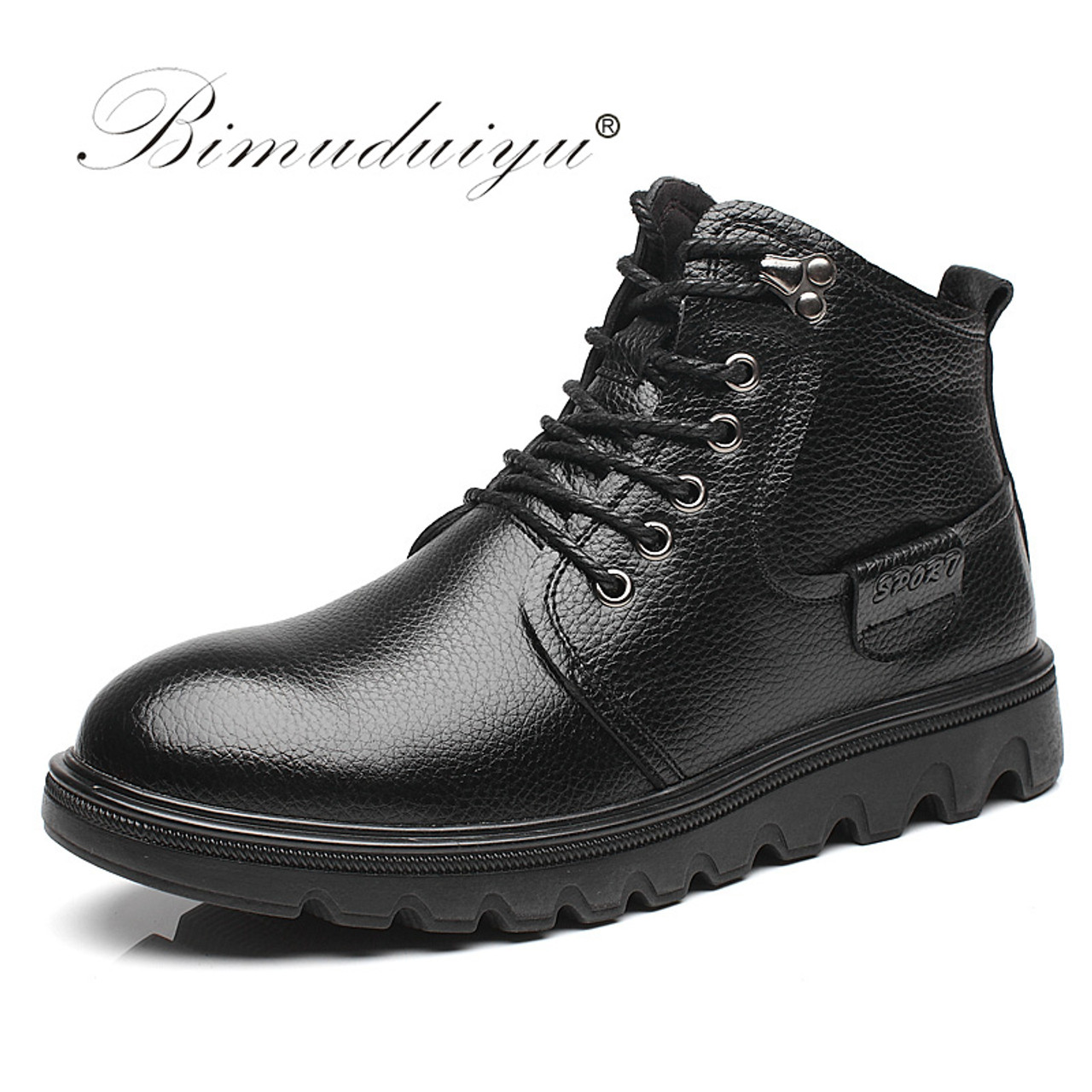 snow boots waterproof mens