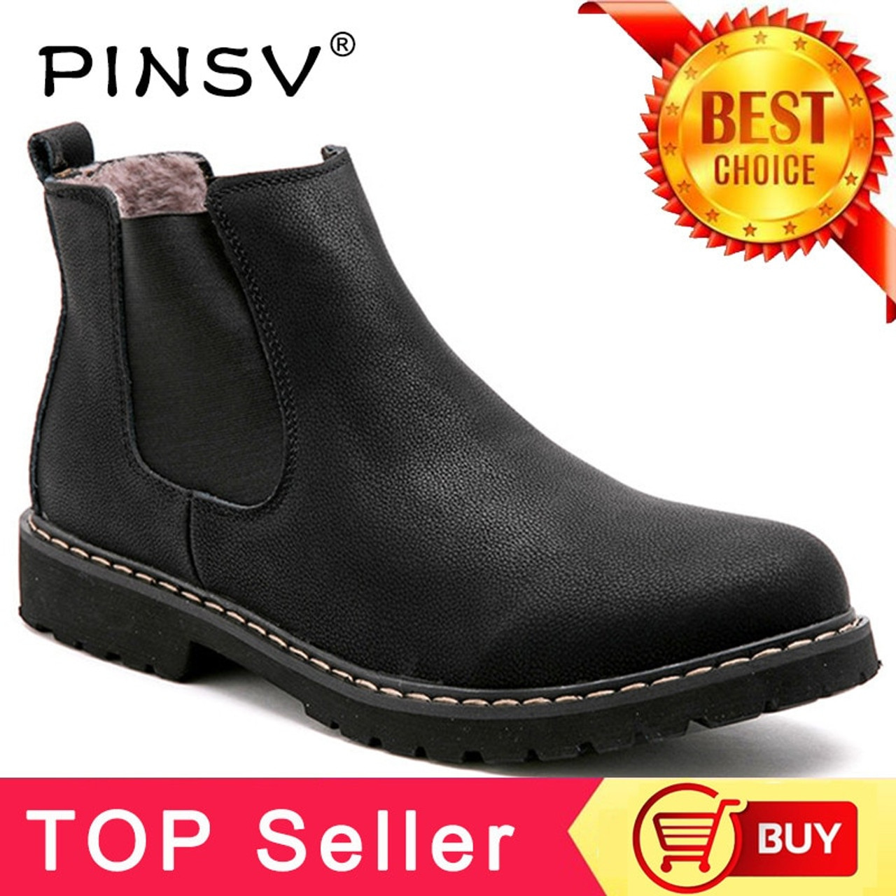 warm leather boots mens
