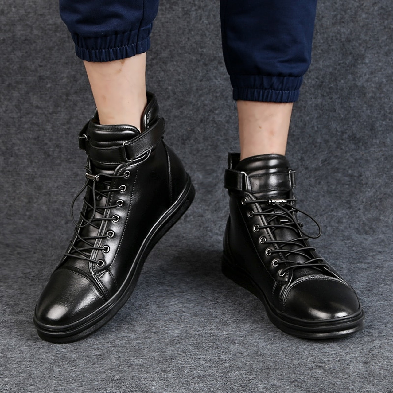 mens lace up ankle boots