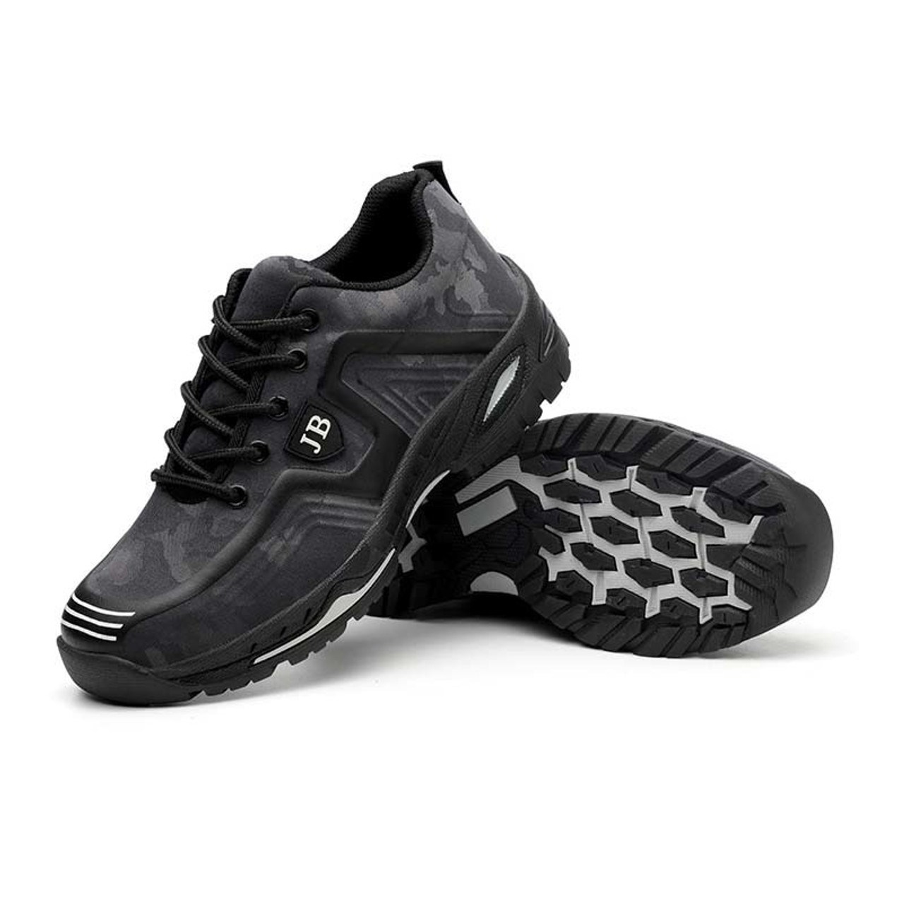 black safety shoes mens