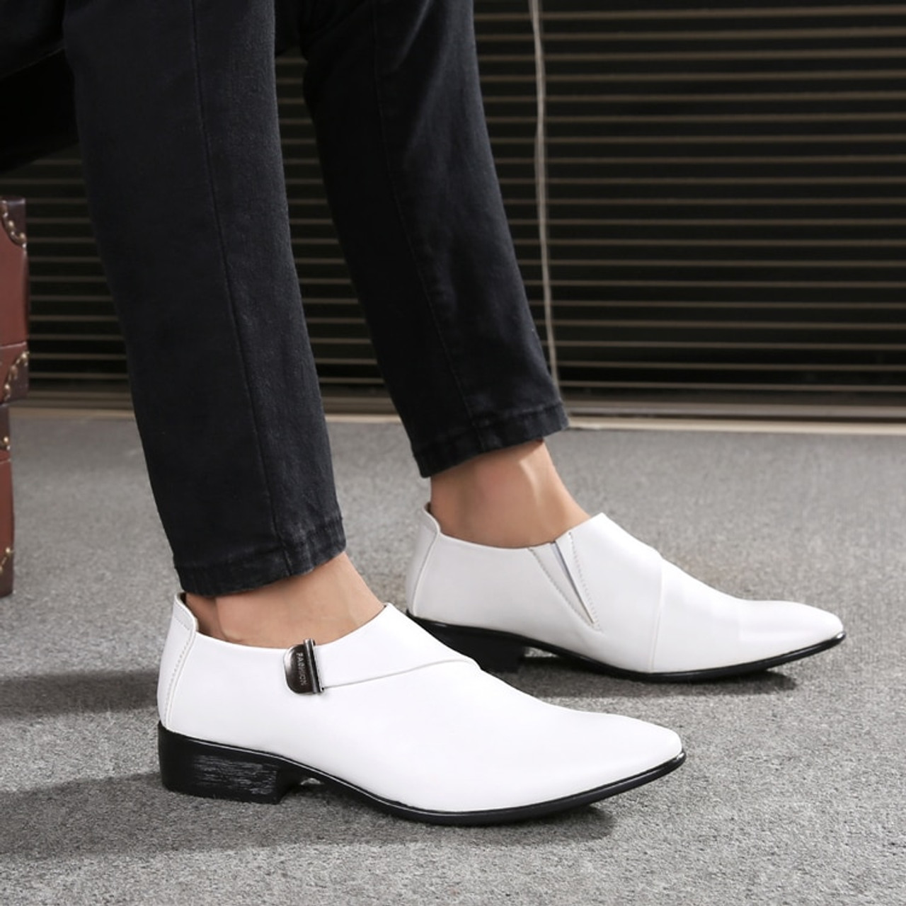 dress shoes for men white