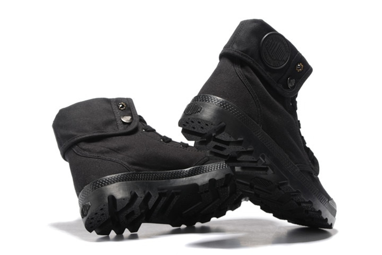 mens high black boots