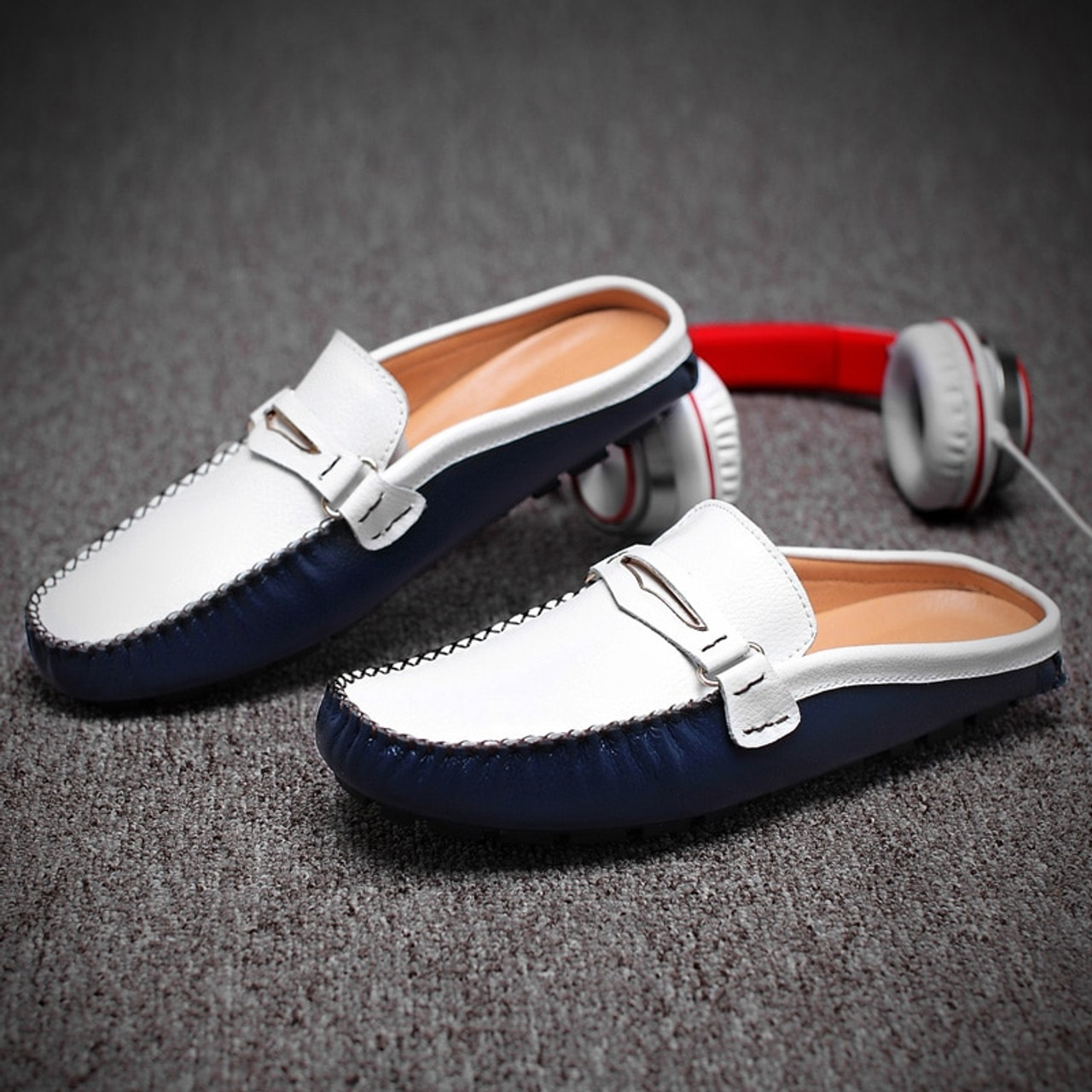 mens summer slip on