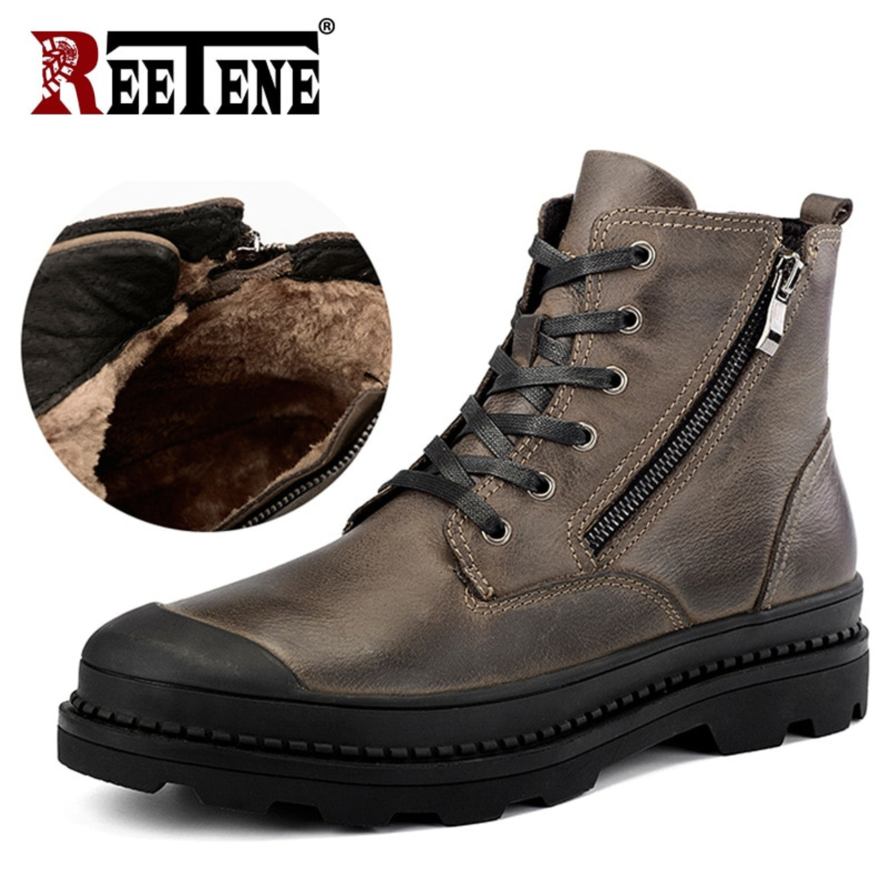 winter ankle boots men