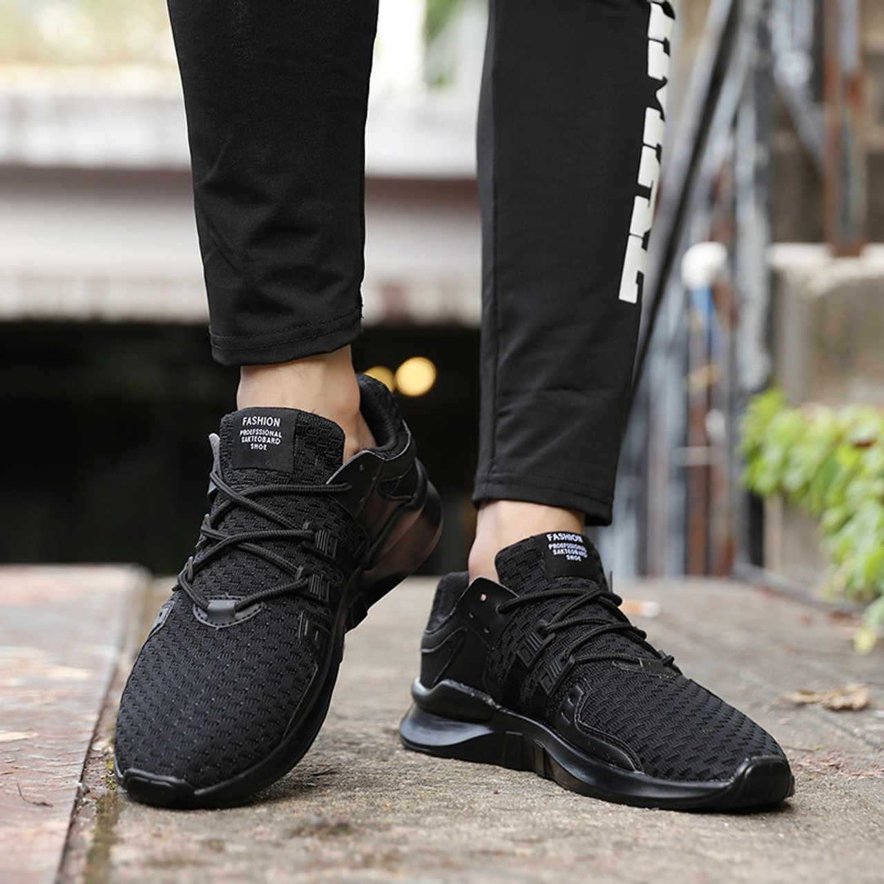 summer black shoes
