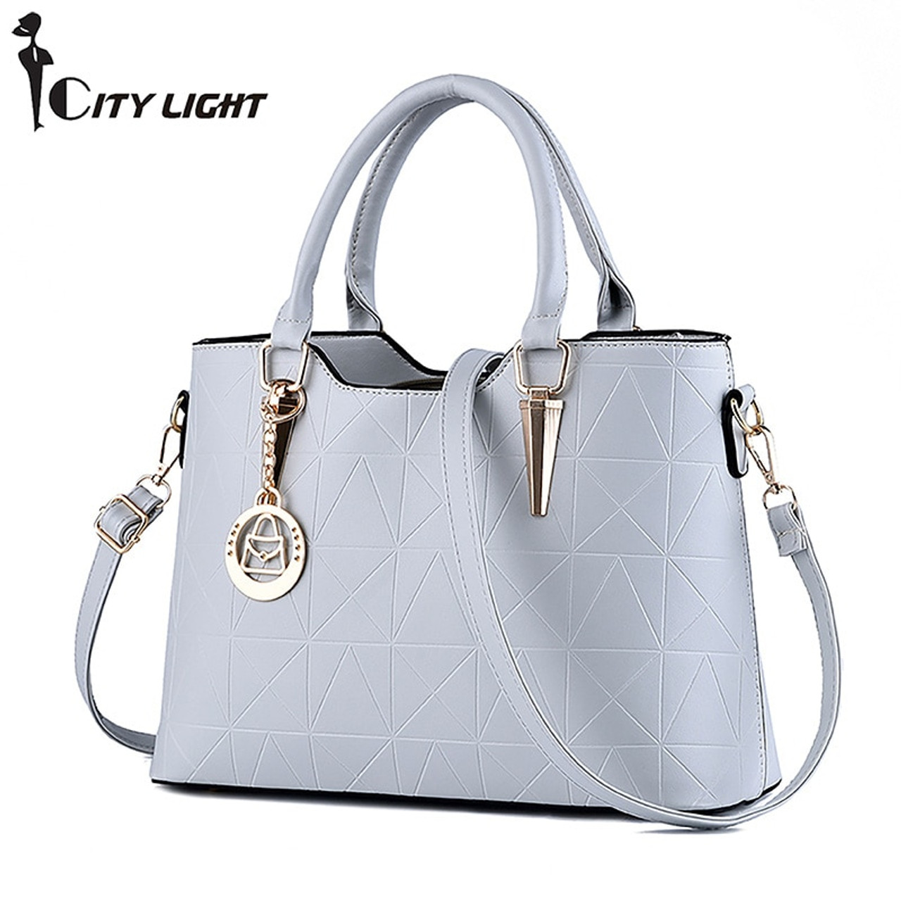 New Fashion Letter PU Leather Women's Handbags Fashion Big Bucket Bags  Brand Designer Large Capacity Female Shoulder Bag 01 24X22X12cm | PGMall