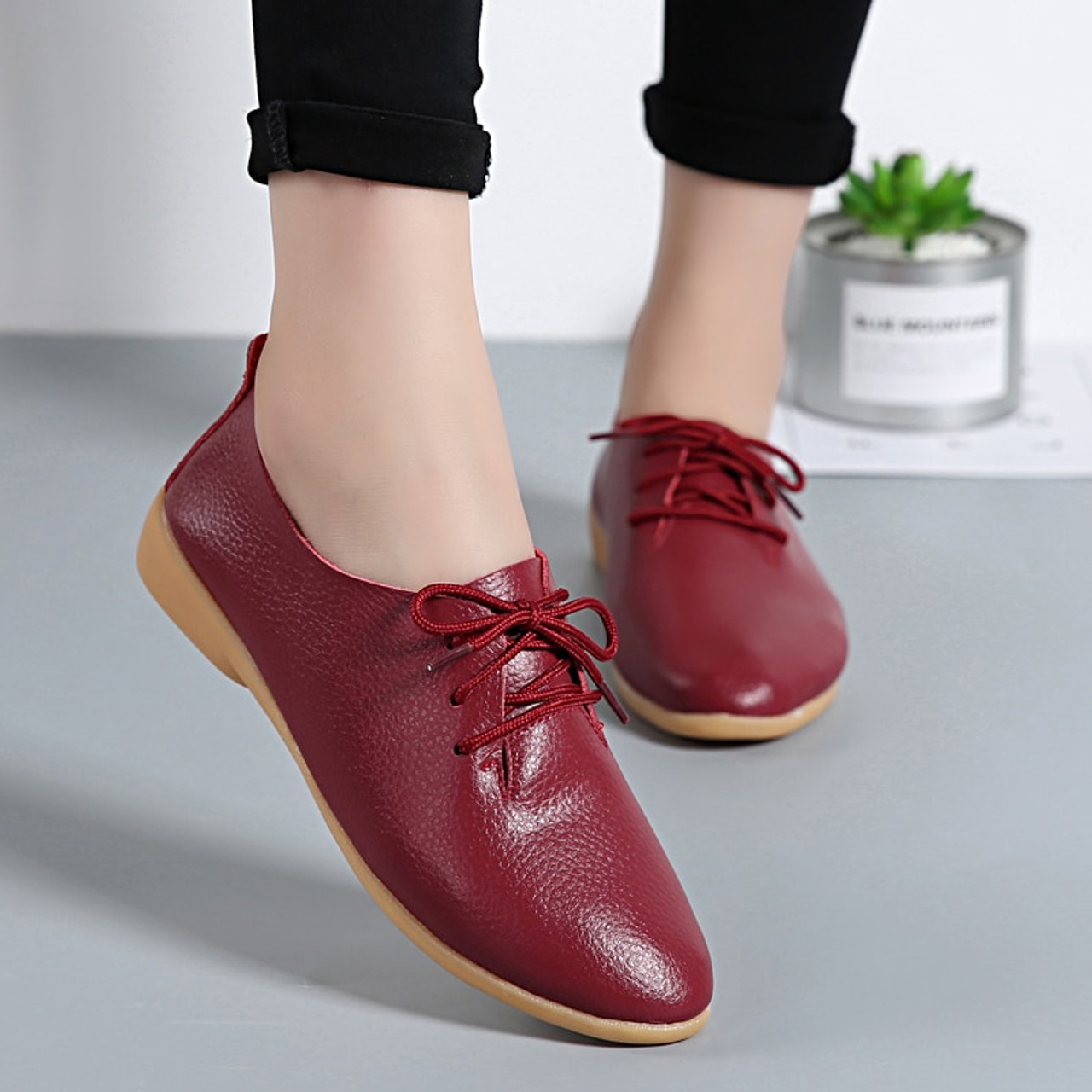 loafers with laces womens