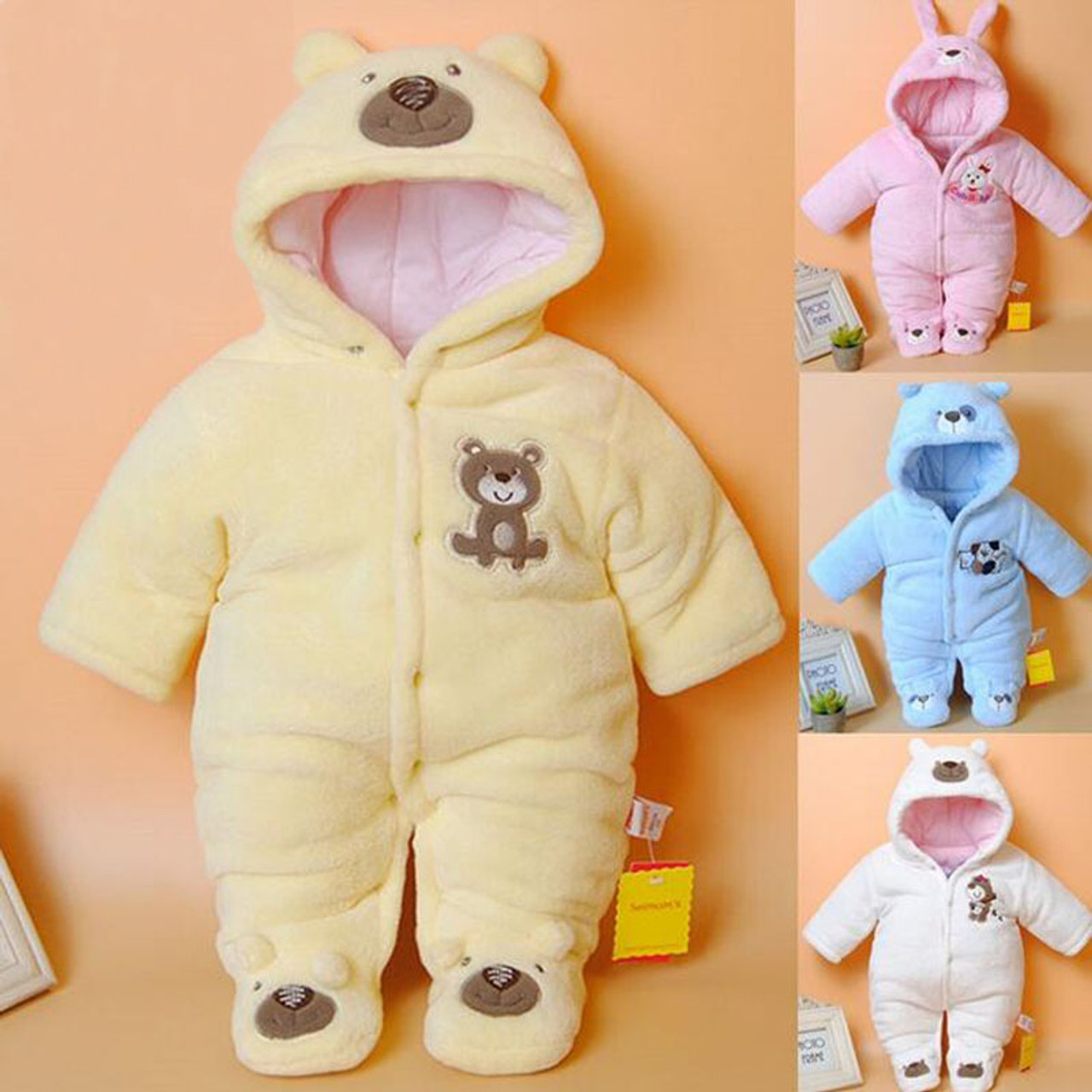 YOUQI Colored Cotton Baby Rompers Baby Boy Clothes 3 6 Months Autumn  Toddler Infant Jumpsuit Clothing Spring Baby Girl Clothes - OnshopDeals.Com