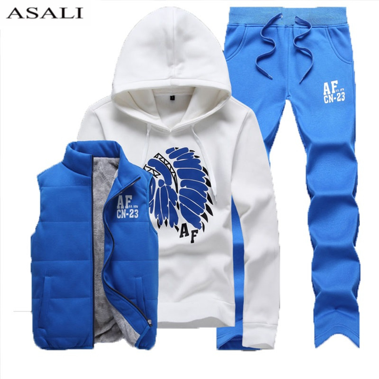 polo jogging suits set mens