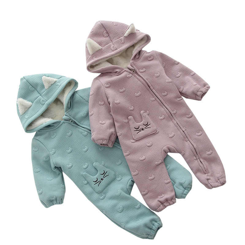 baby girl rompers for winter