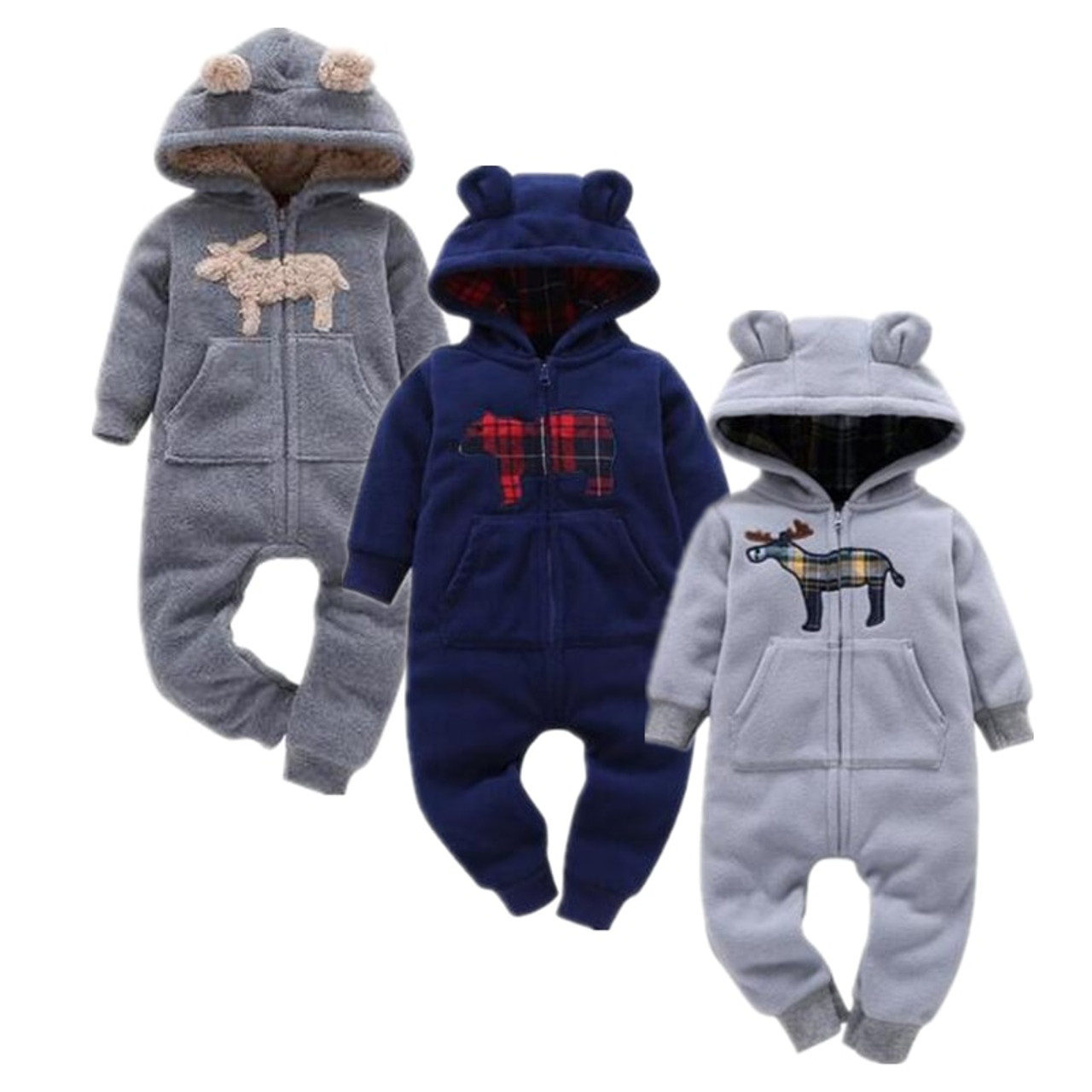 baby boy winter jumpsuit