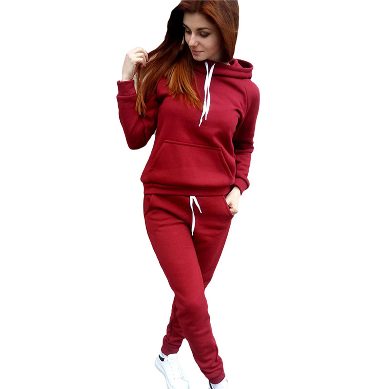 womens knit jogging suits