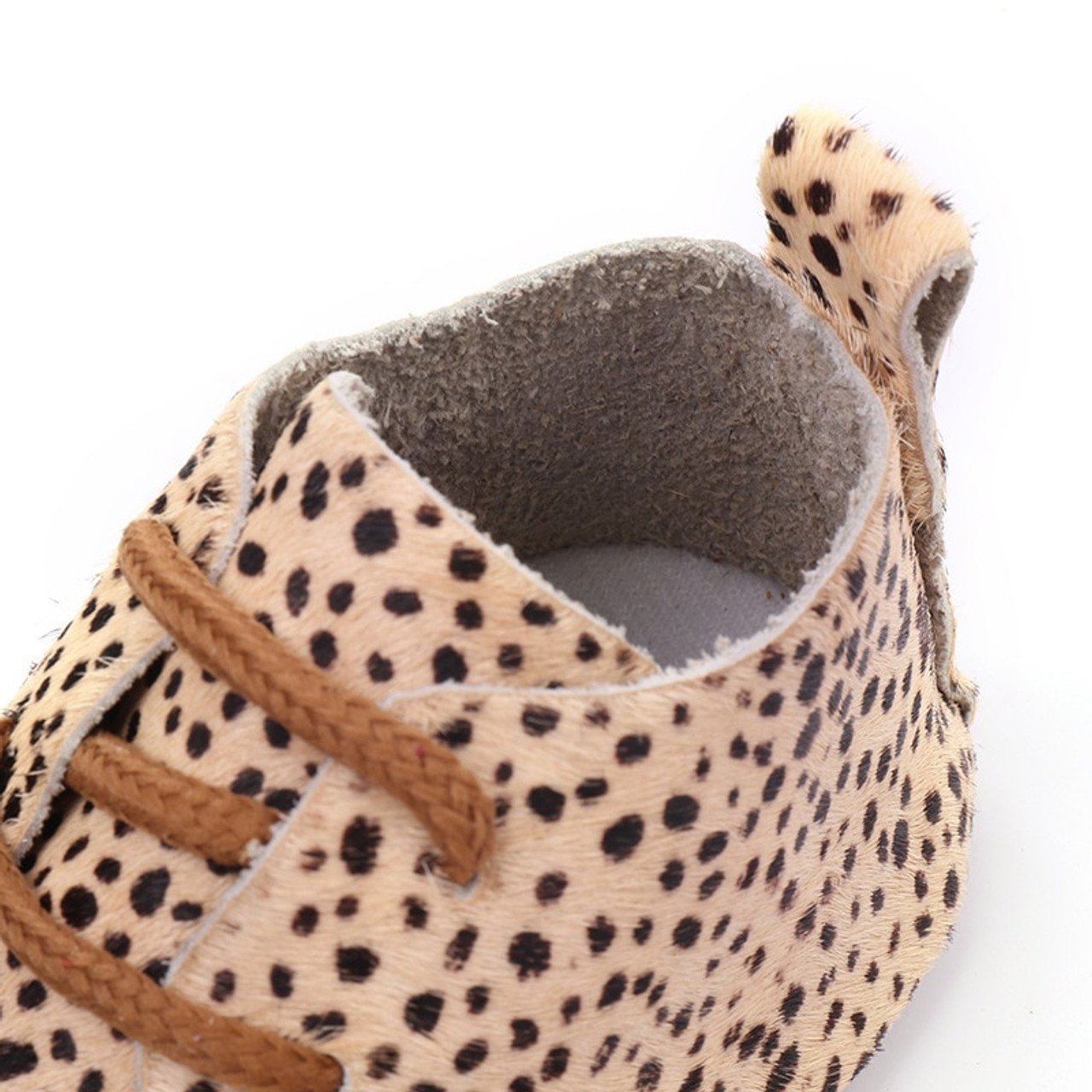 leopard baby shoes