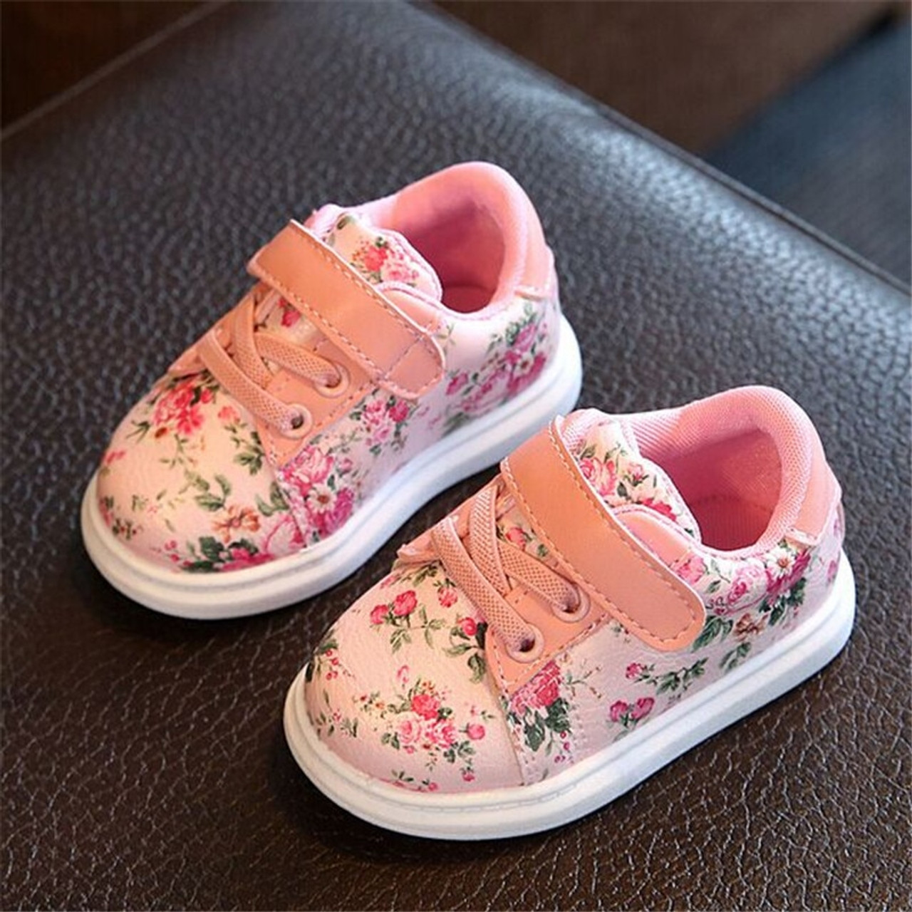 DIMI 2018 Cute Flower Baby Girls Shoes 