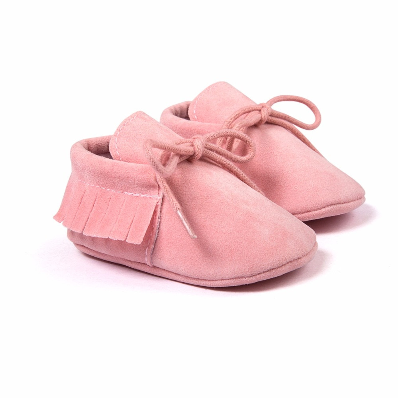 newborn girl moccasins