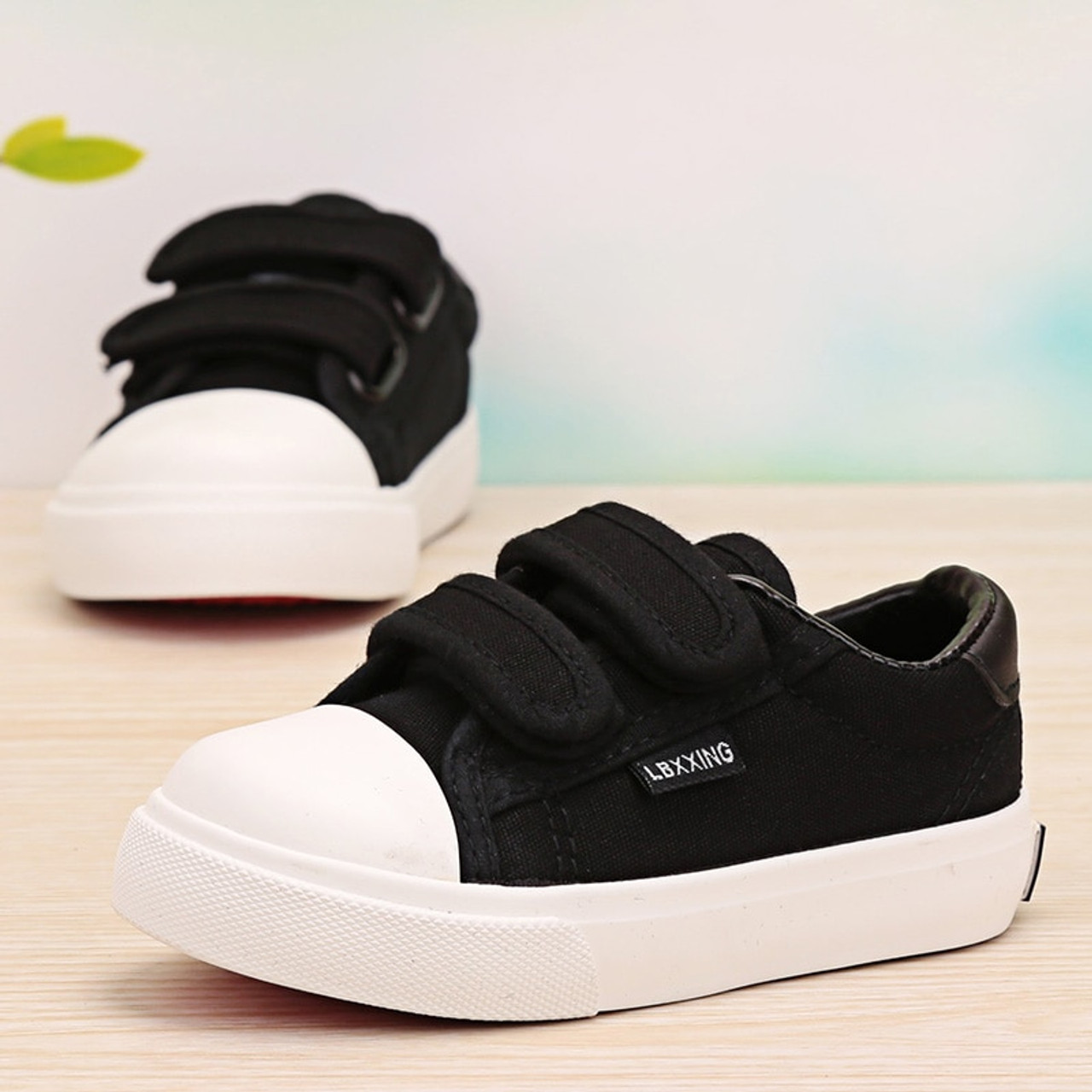 Baby Girl and Boy White Canvas Shoes 