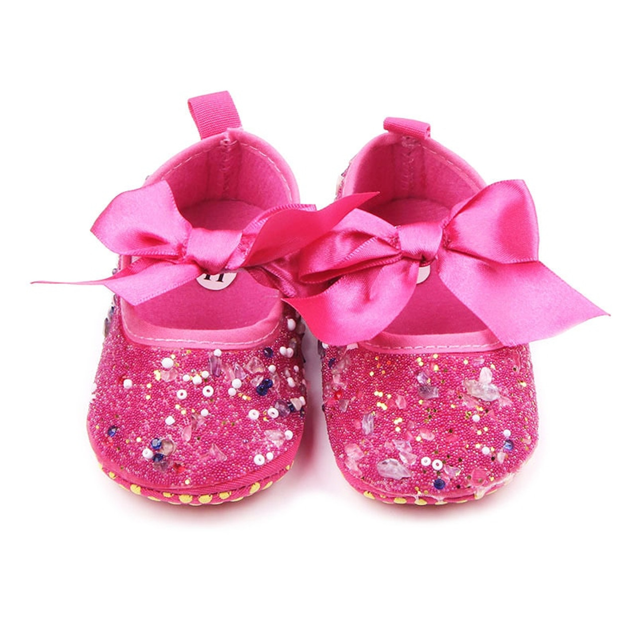 soft soled mary jane baby shoes
