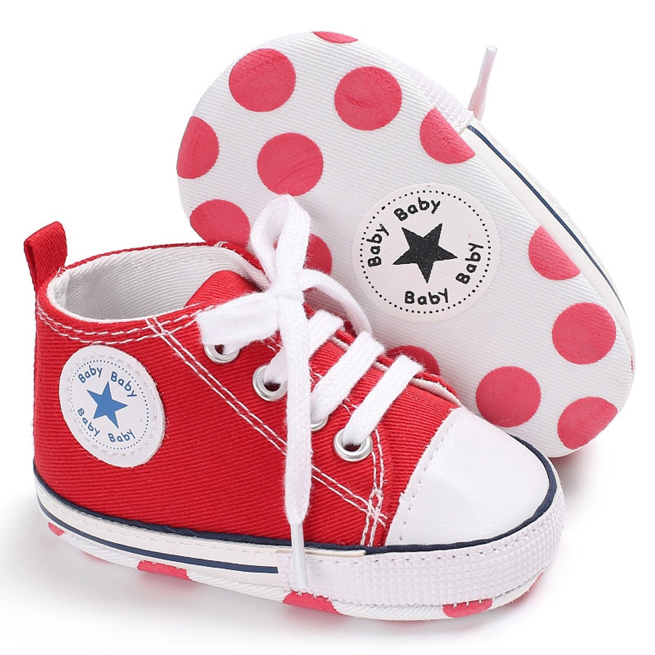 canvas baby shoes