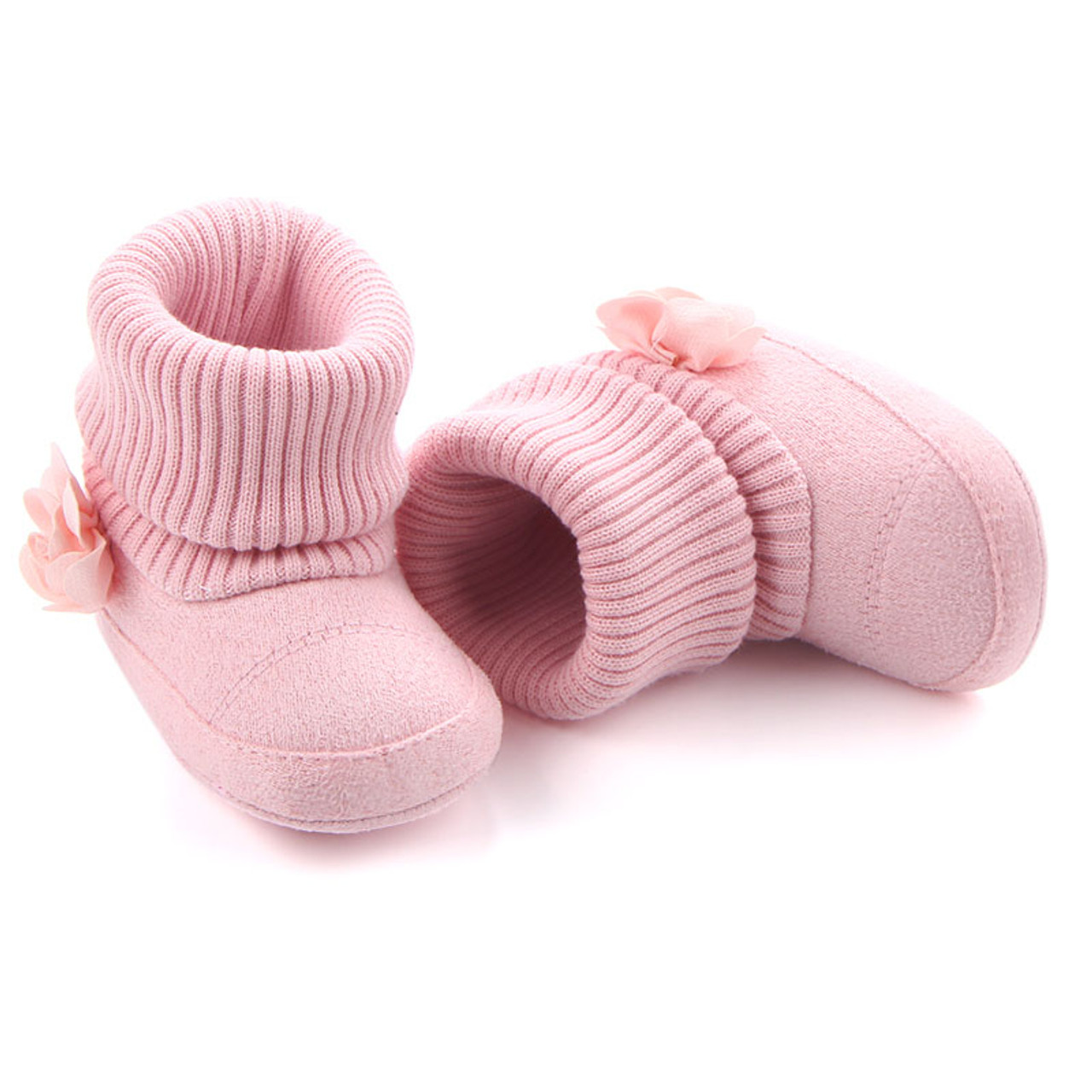 infant fleece booties