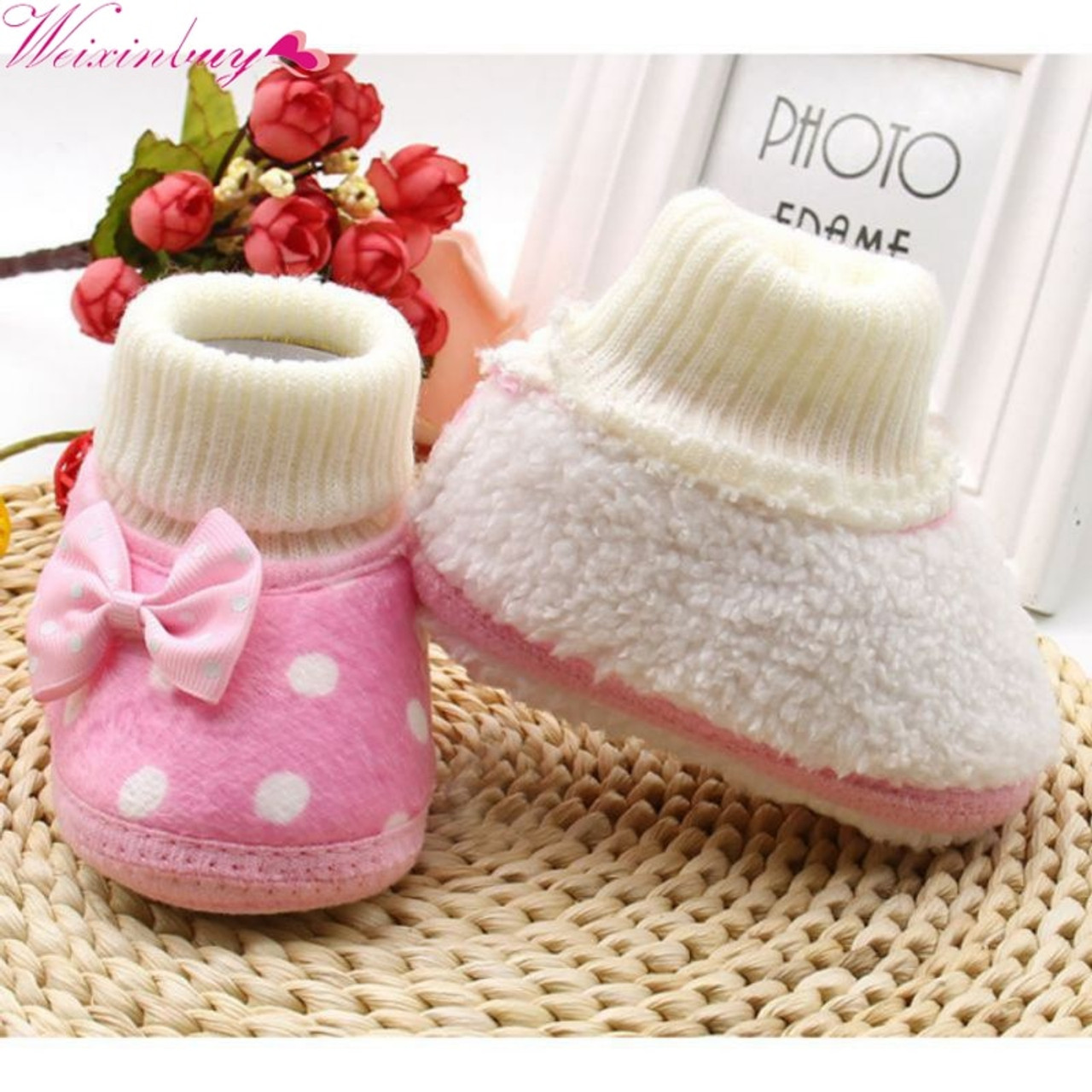 newborn baby girl boots