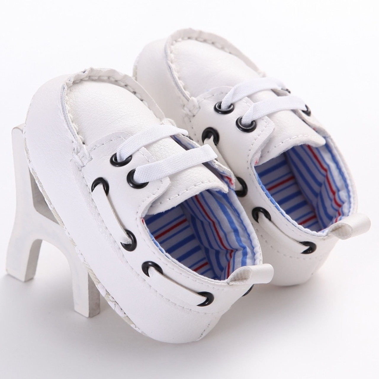 boys white loafer shoes