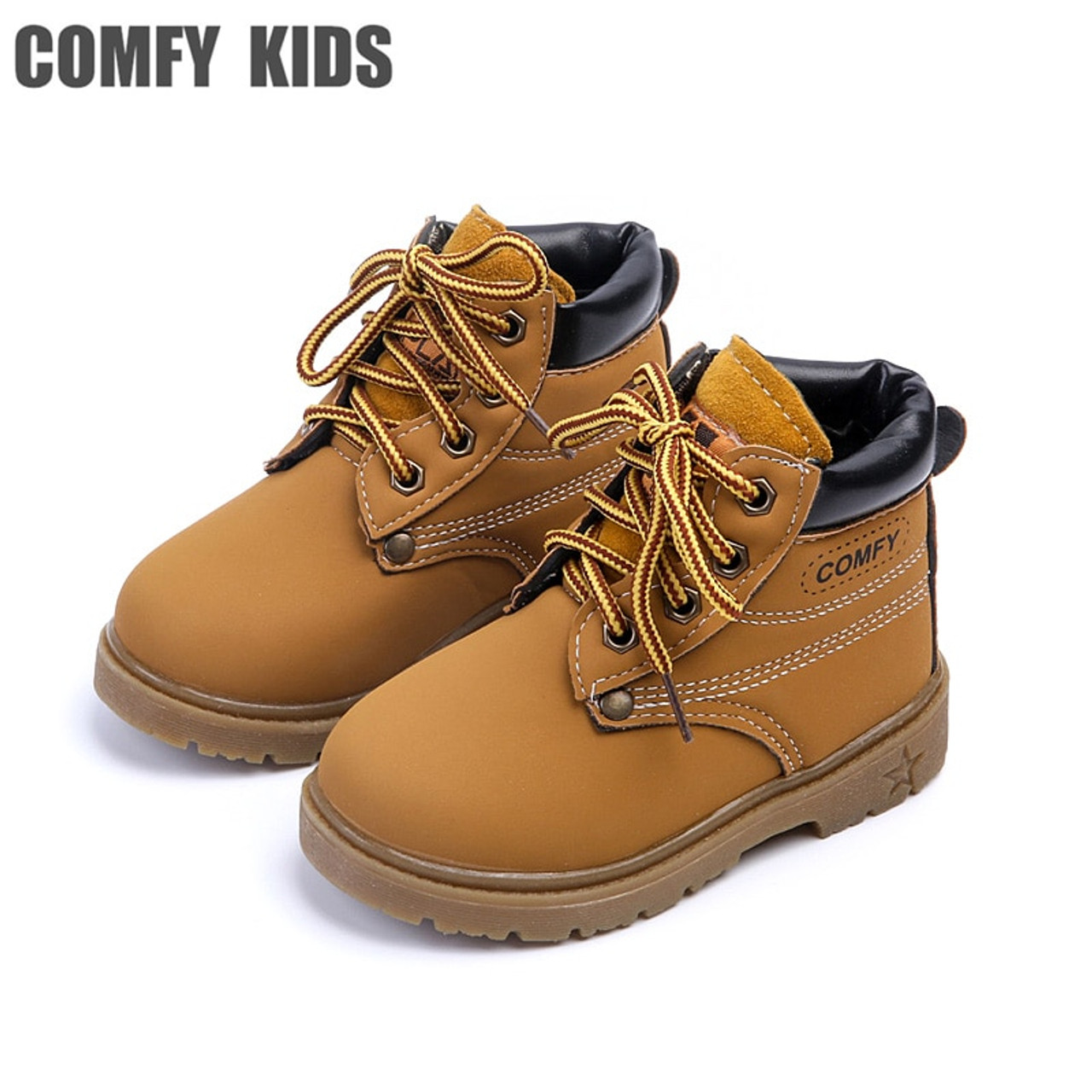 leather boots for kids