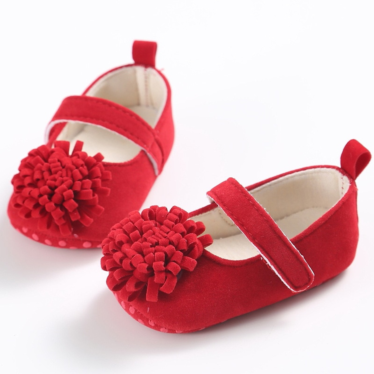 red bottom shoes for baby girl