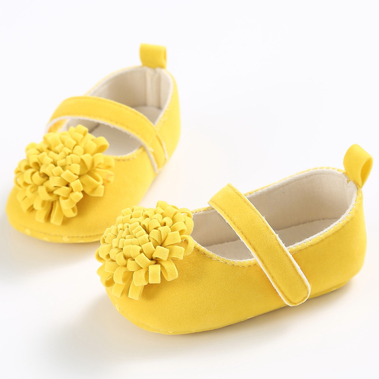 yellow shoes for baby girl