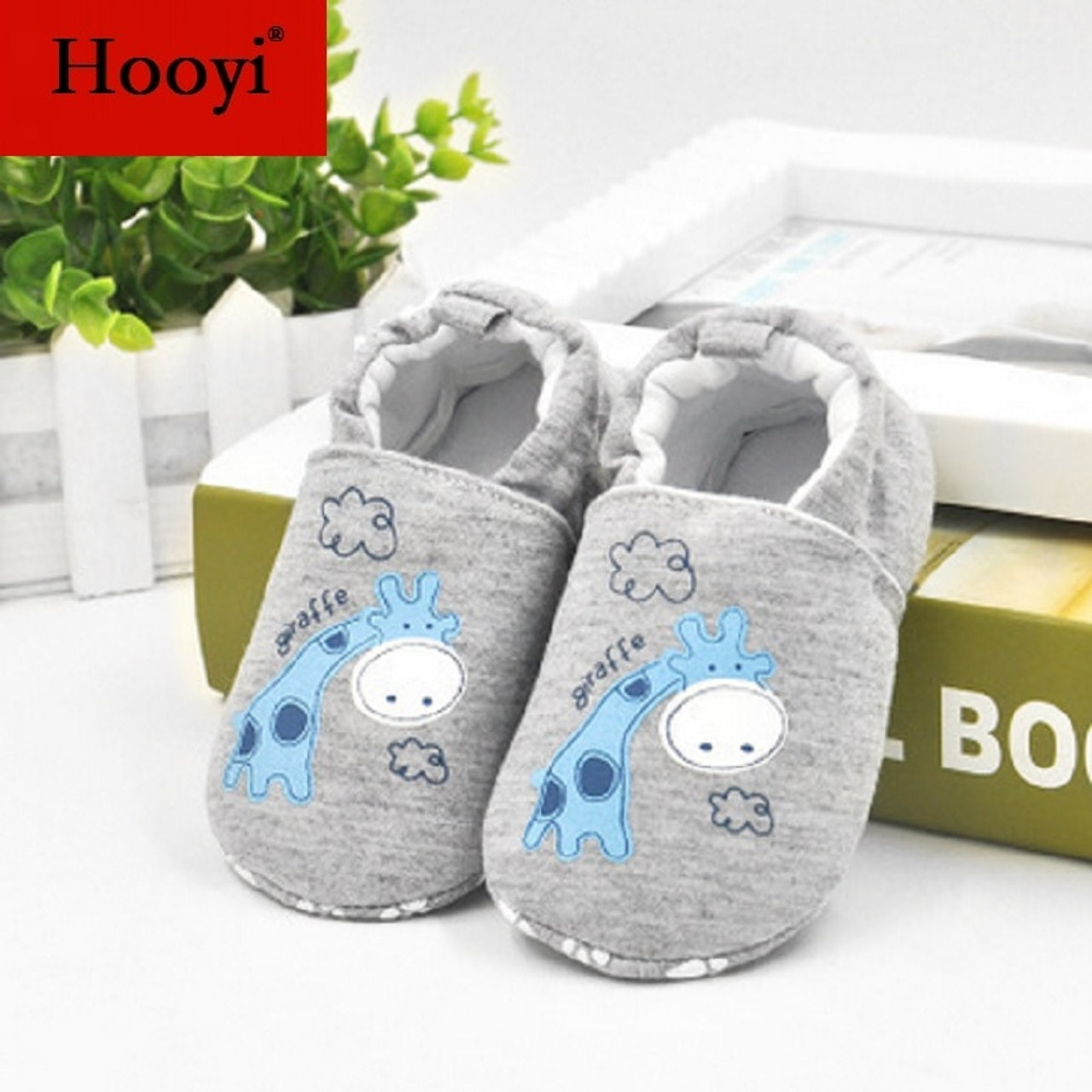 Giraffe Hooyi Baby Boy Shoes Anti-Slip 