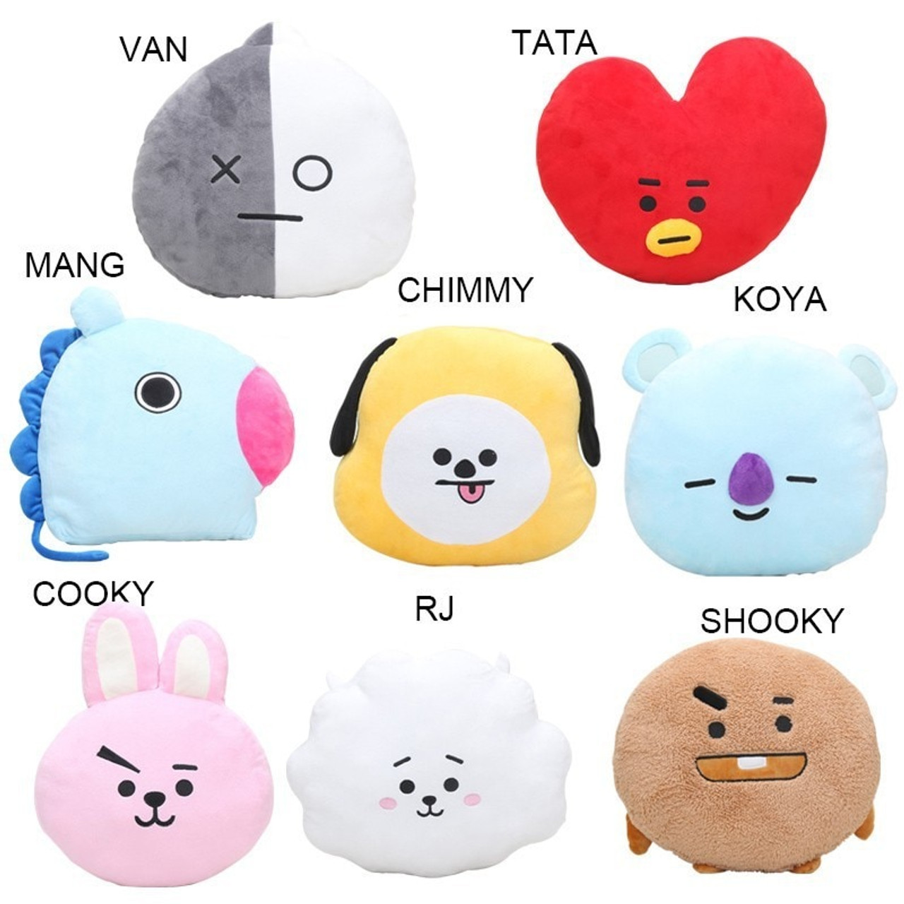 bts stuffed animals