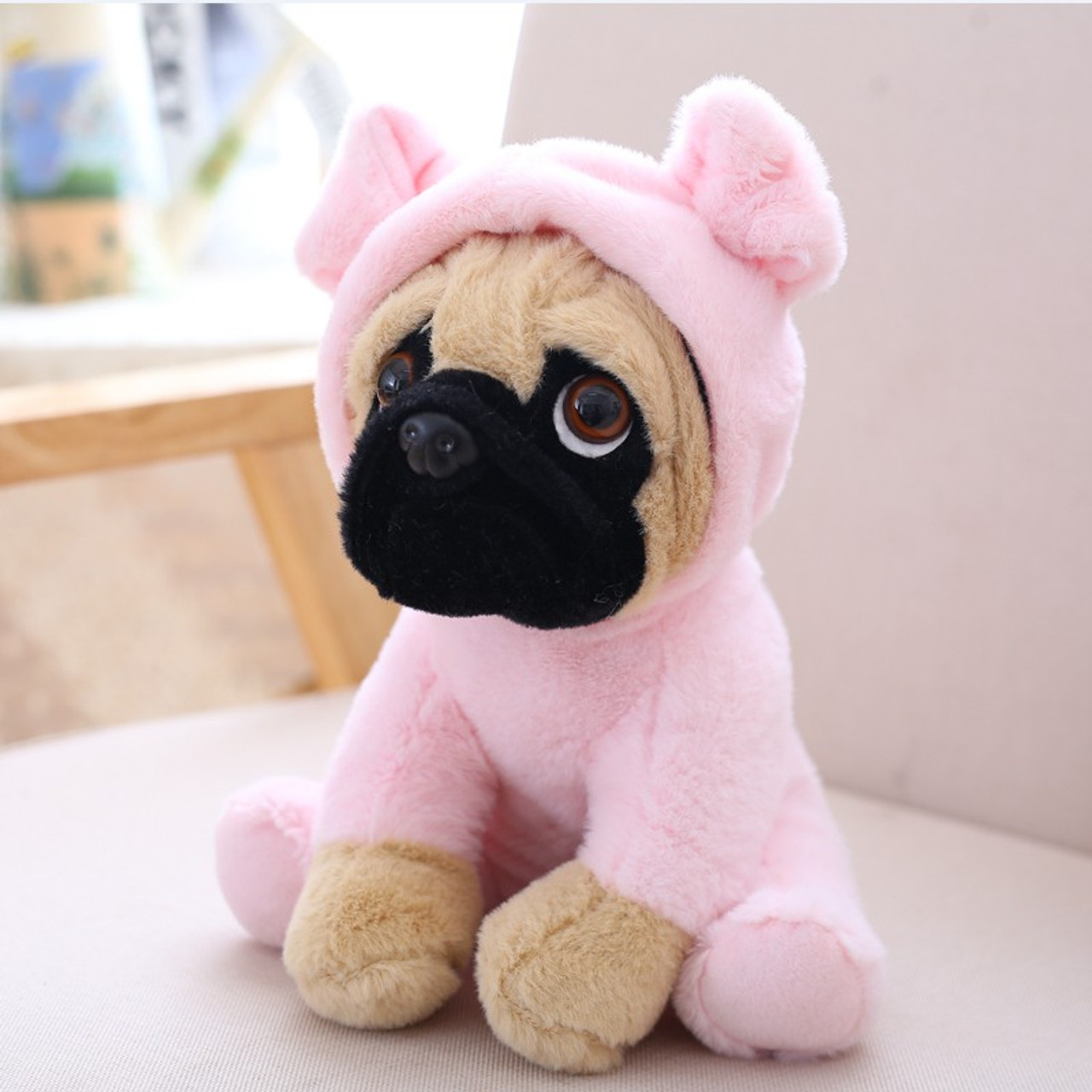 pink puppy toy