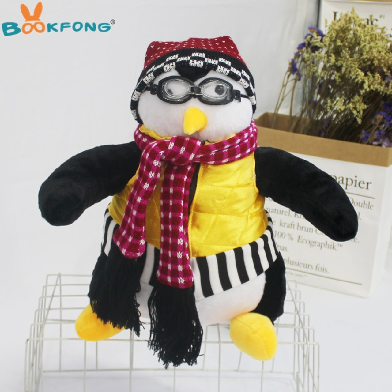 hugsy penguin soft toy