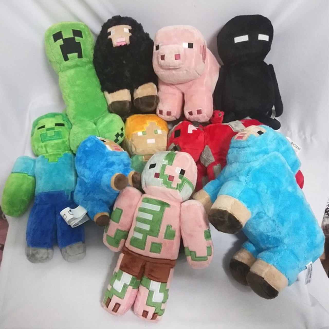 minecraft pig stuffed animal