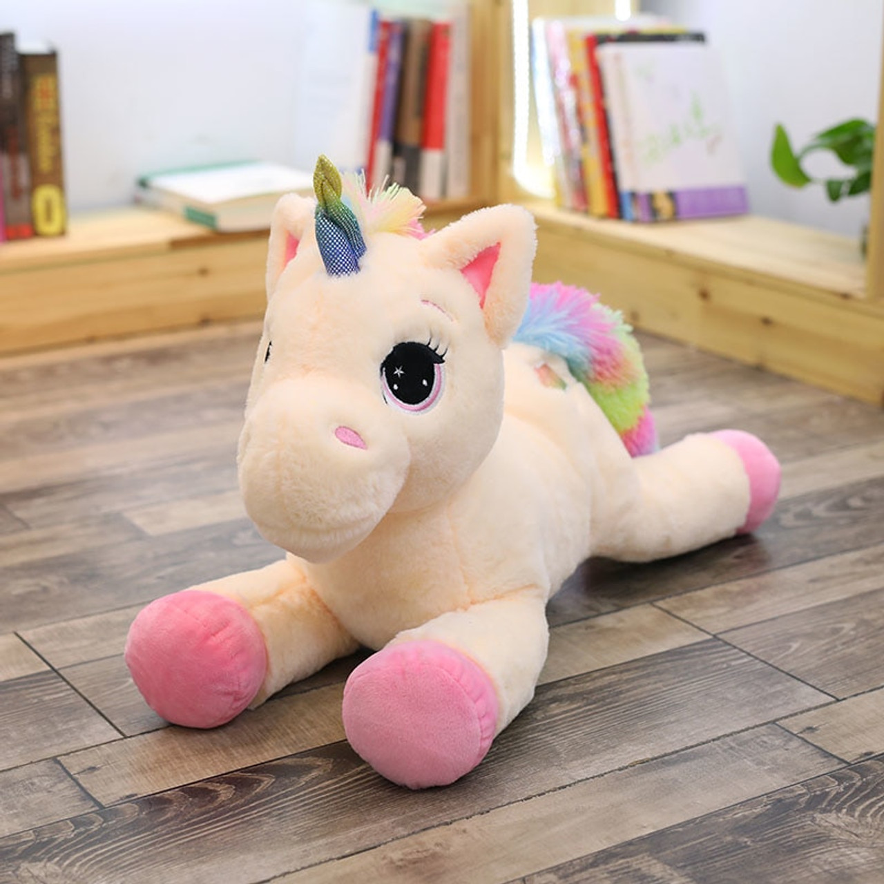 big unicorn soft toy