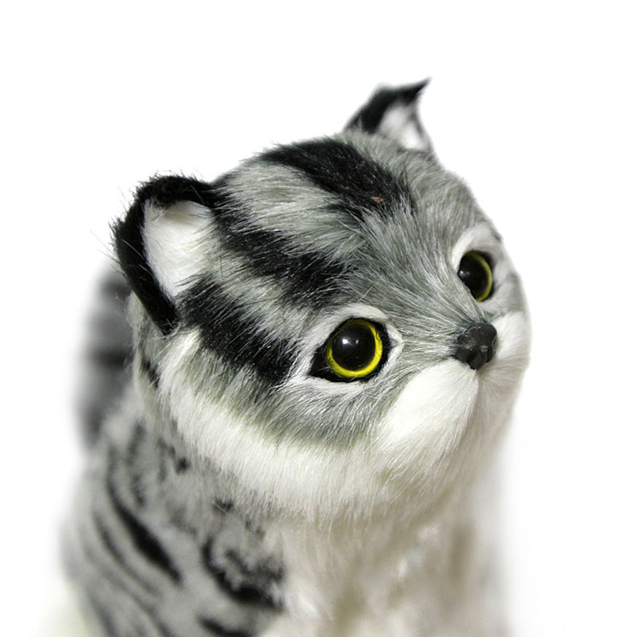 stuffed toy cat that meows