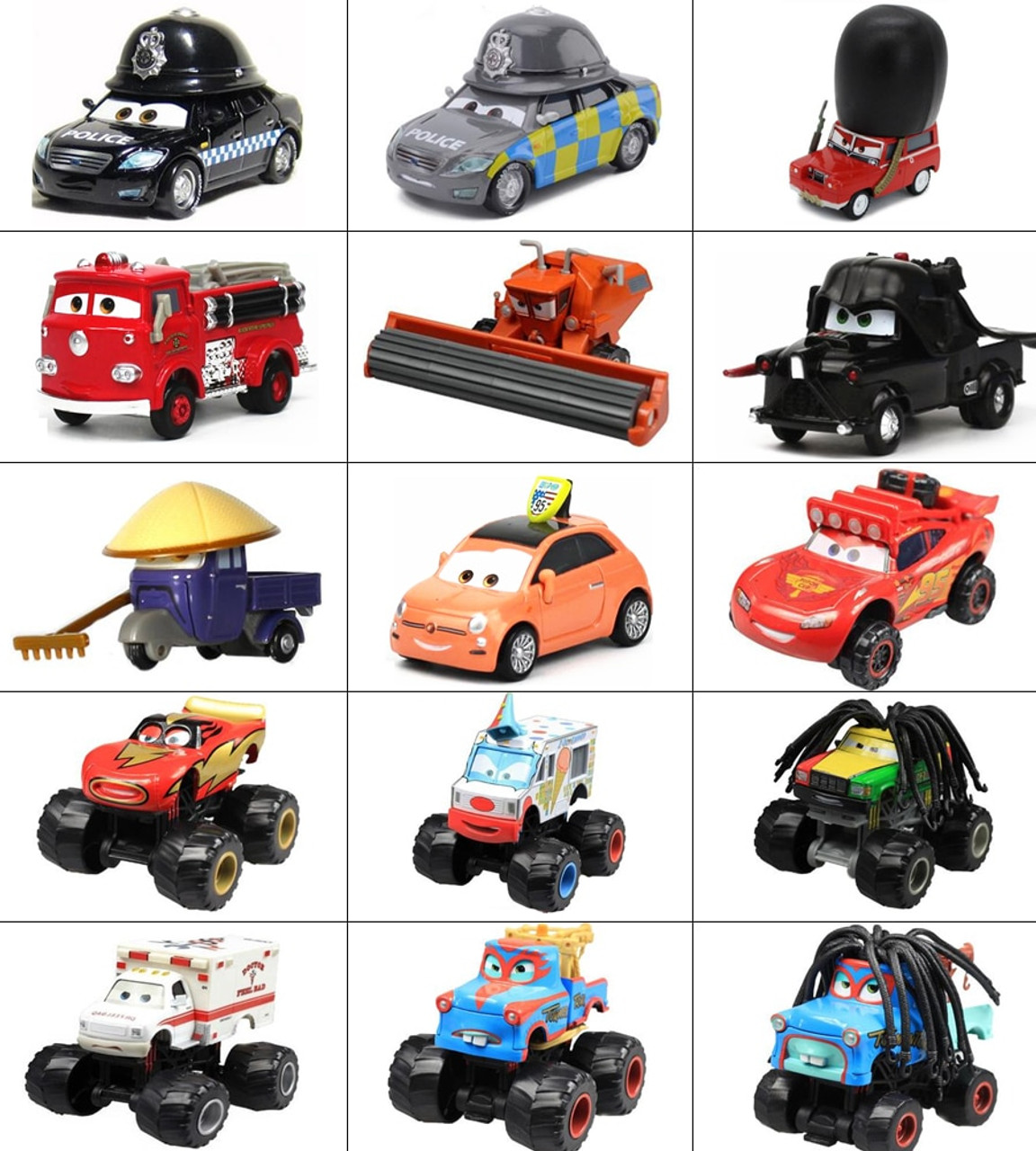 cars 3 collection toys