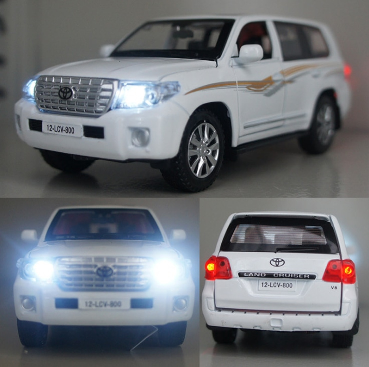 toyota land cruiser diecast model cars