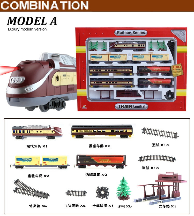 railcar series train set