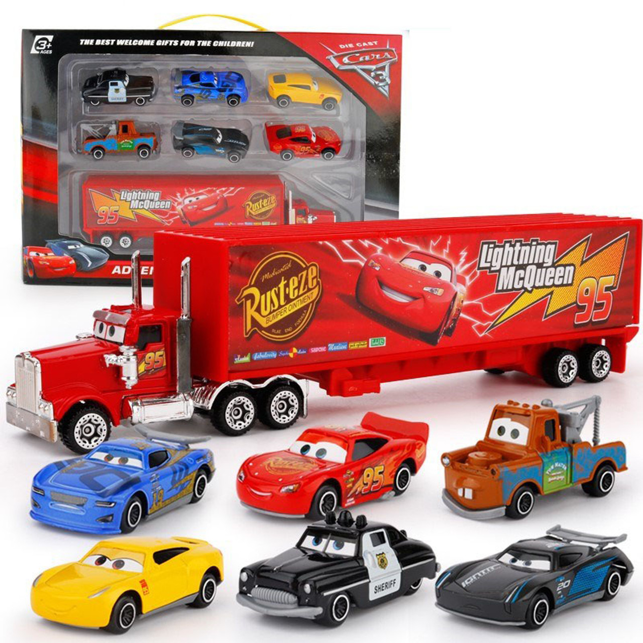 lightning mcqueen truck mack