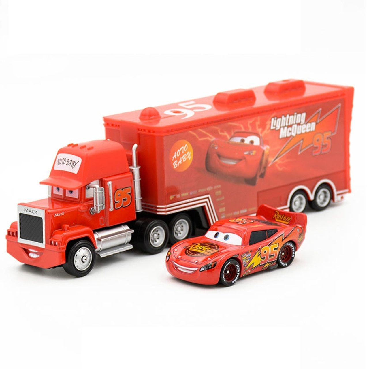 lightning mcqueen truck with cars