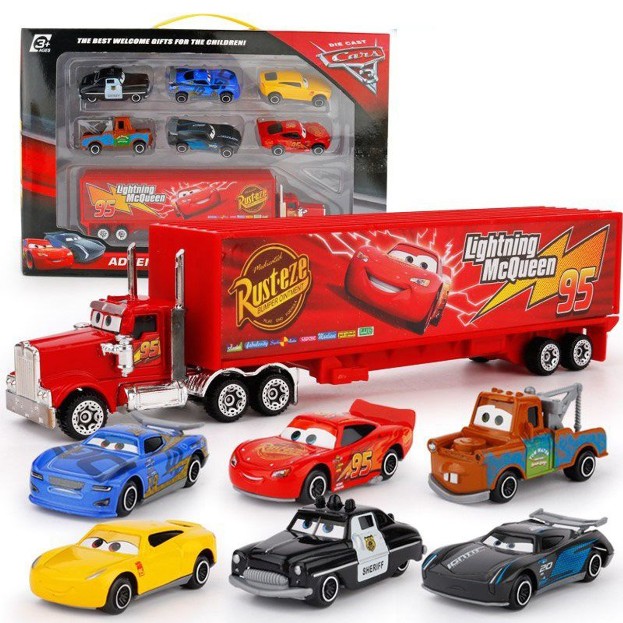 lightning mcqueen truck