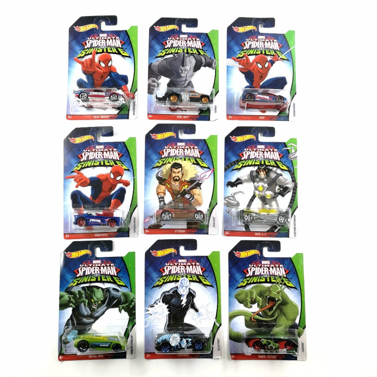 marvel ultimate spider man toys