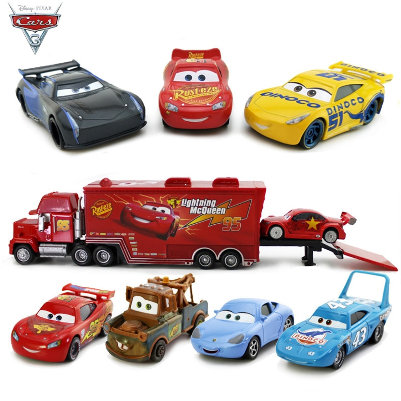 cars 3 diecasts