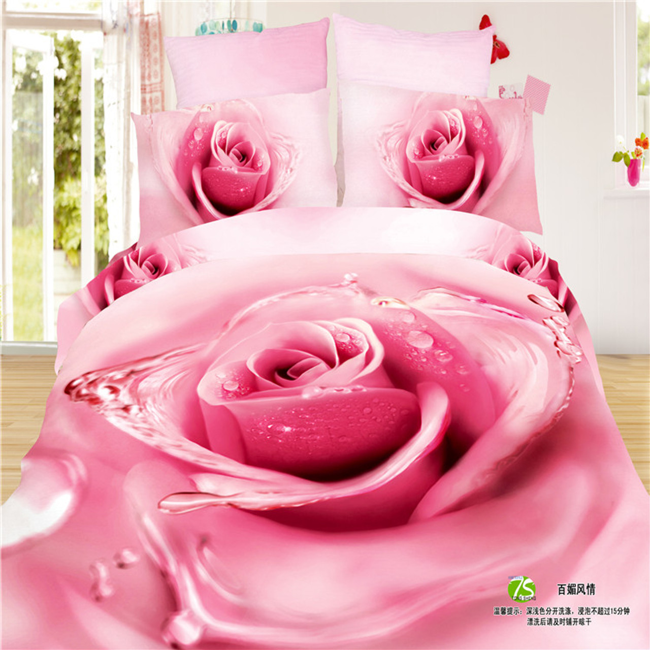100 Cotton Marilyn Monroe Rose 3d Bedding Sets Queen Size For