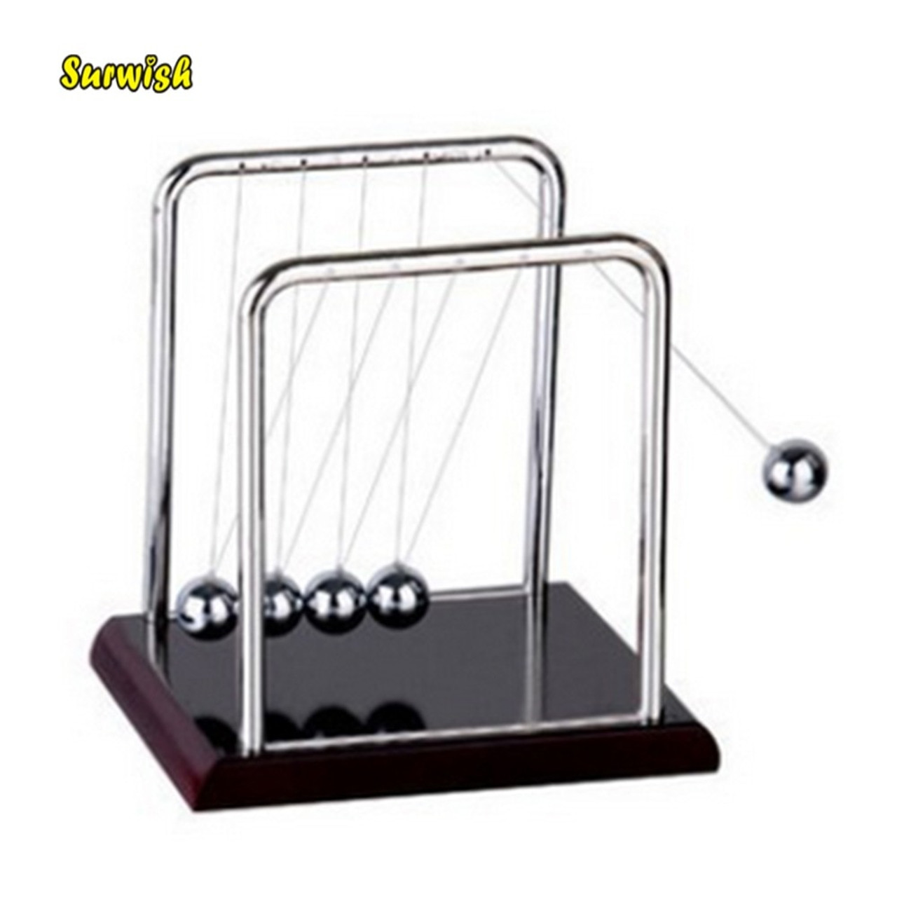 Chofit Newtons Cradle Balance Balls Relieve Stress Desk