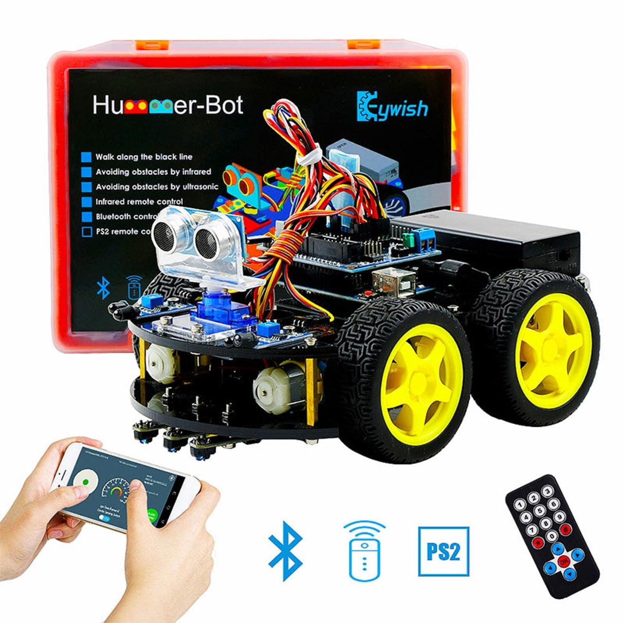 children robot car