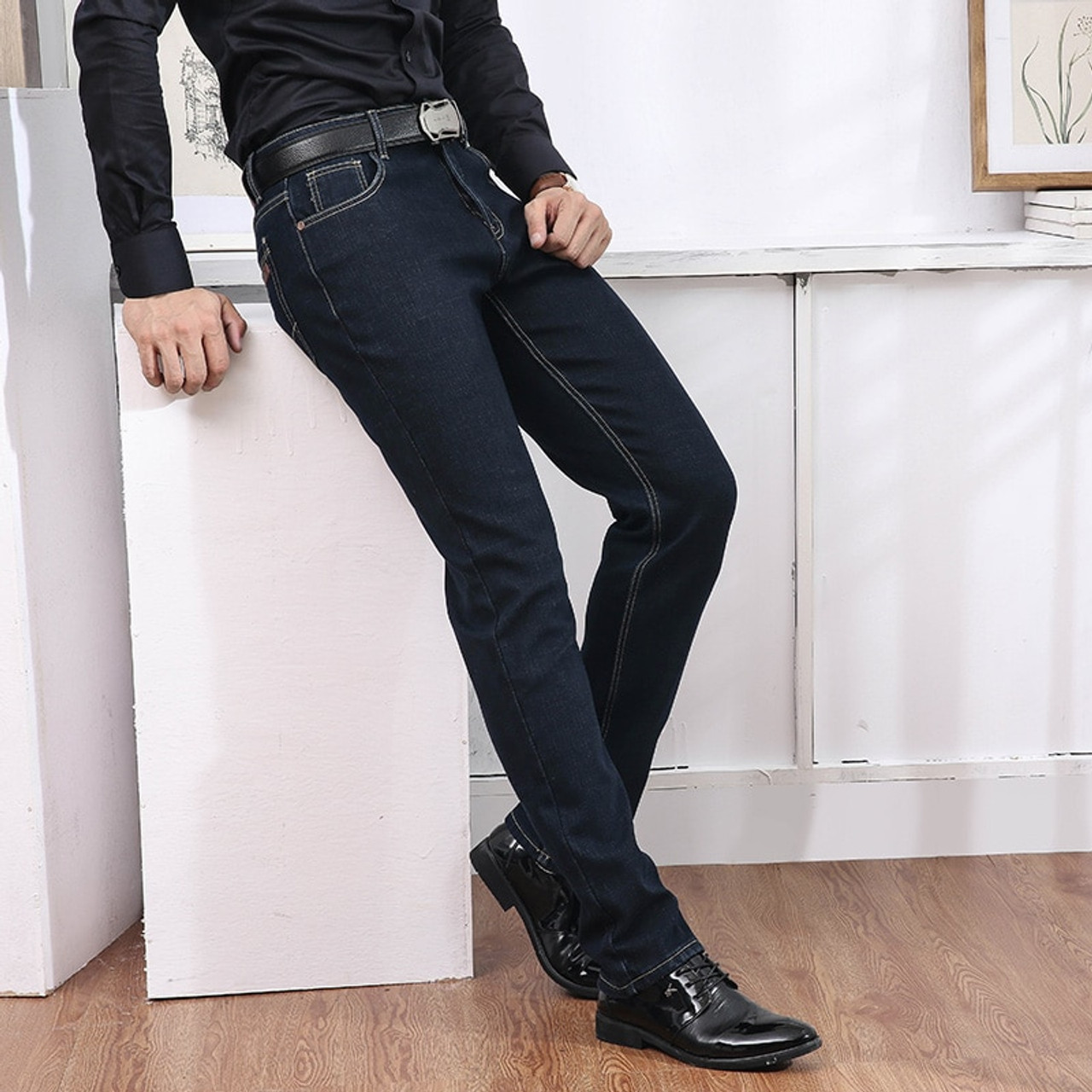 warm jeans mens