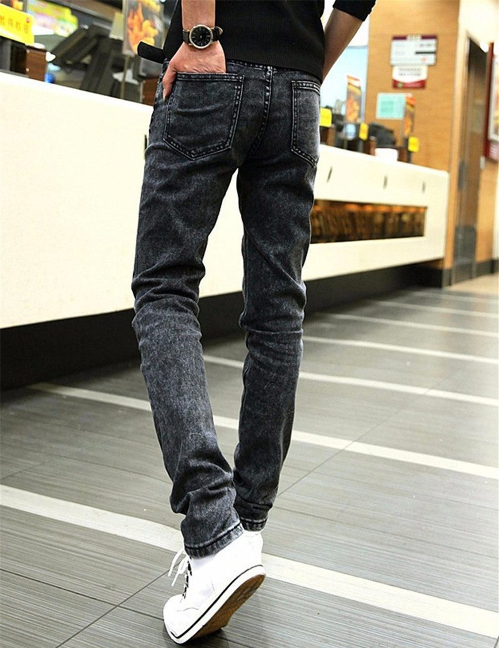 Desy Feeci Brand Men Jeans Slim Fit 