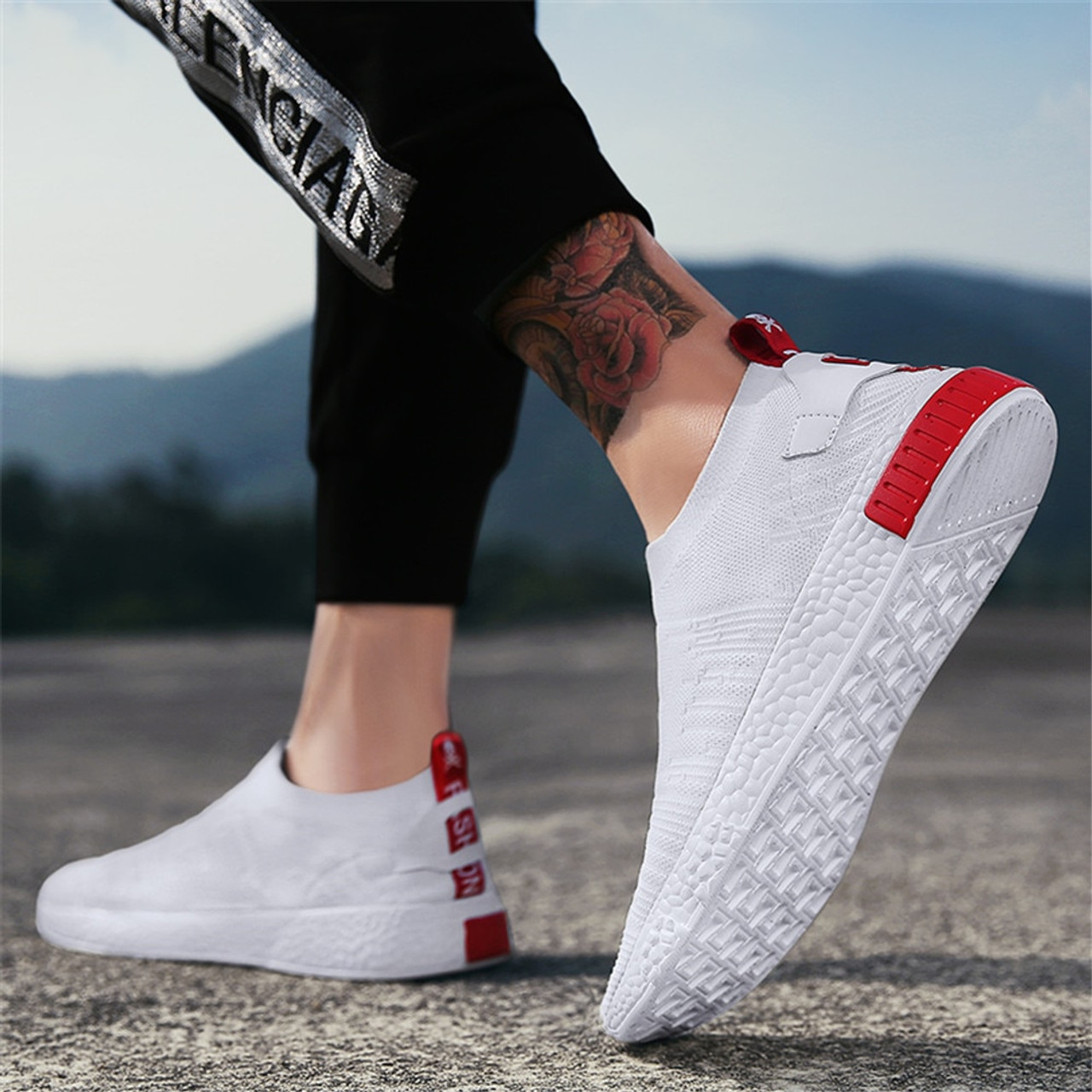 Thin Shoes For Summer White Shoes Men 