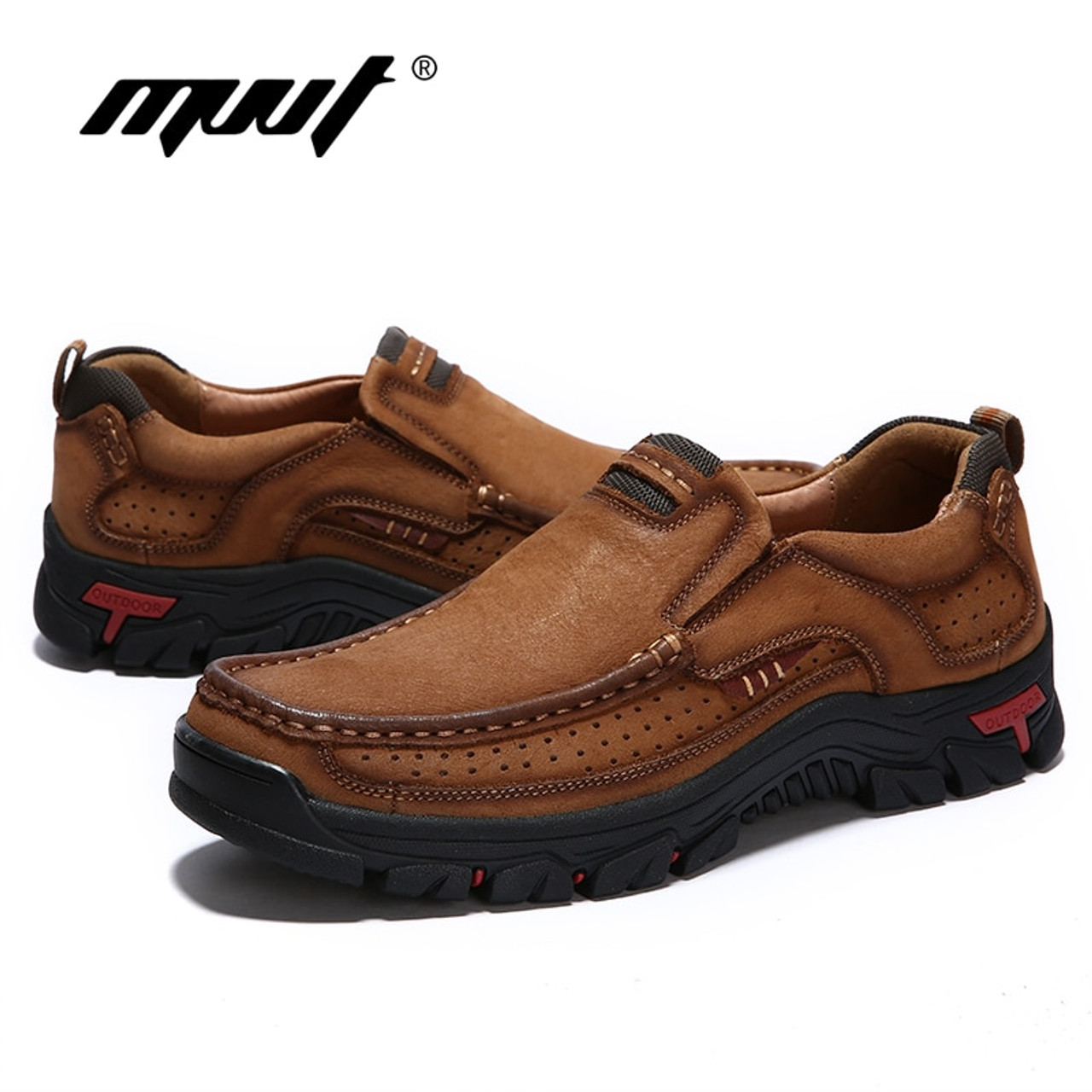 brown casual shoes without laces